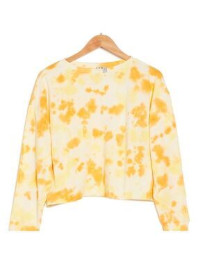Z By Zella BNWOT "Sunset" Tie Dye Sweatshirt Pullover Cropped
